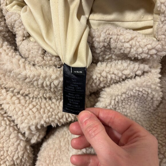 No.6 Store George Sherpa Sweatpant in Tan - XS/S - Picture 11 of 13